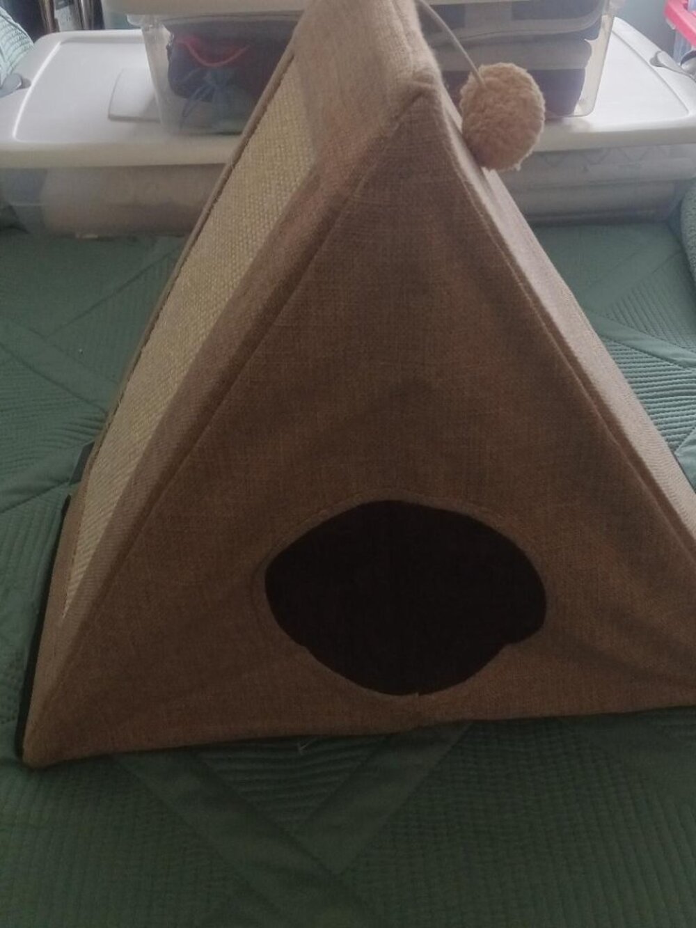 Teepee style Cat Cave